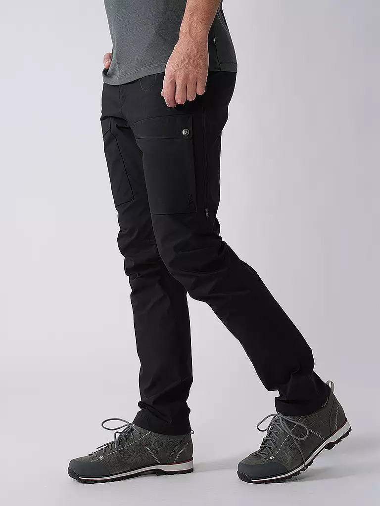 FJÄLLRÄVEN | Herren Wanderhose Hybrid G1000 | dunkelblau