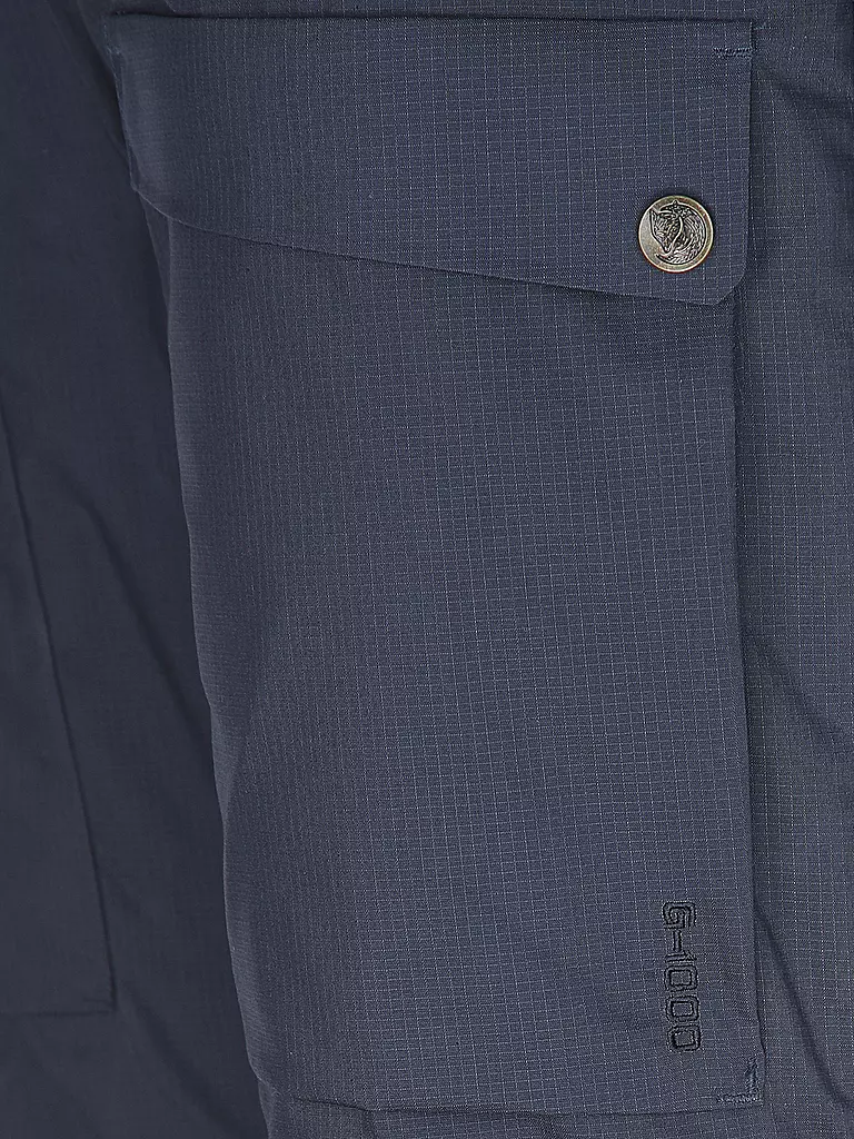 FJÄLLRÄVEN | Herren Wanderhose Hybrid G1000 | dunkelblau