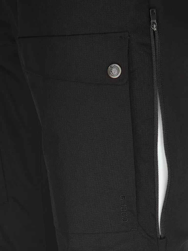 FJÄLLRÄVEN | Herren Wanderhose Hybrid G1000 | dunkelblau