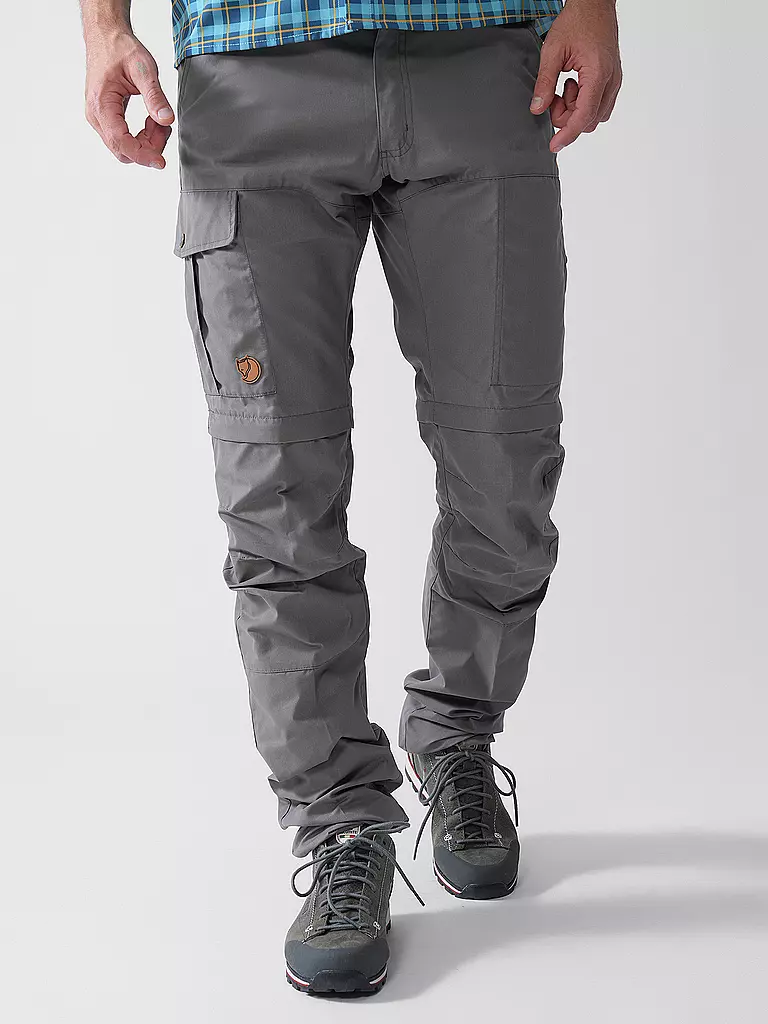 FJÄLLRÄVEN | Herren Wanderhose Karl Pro ZipOff | grau
