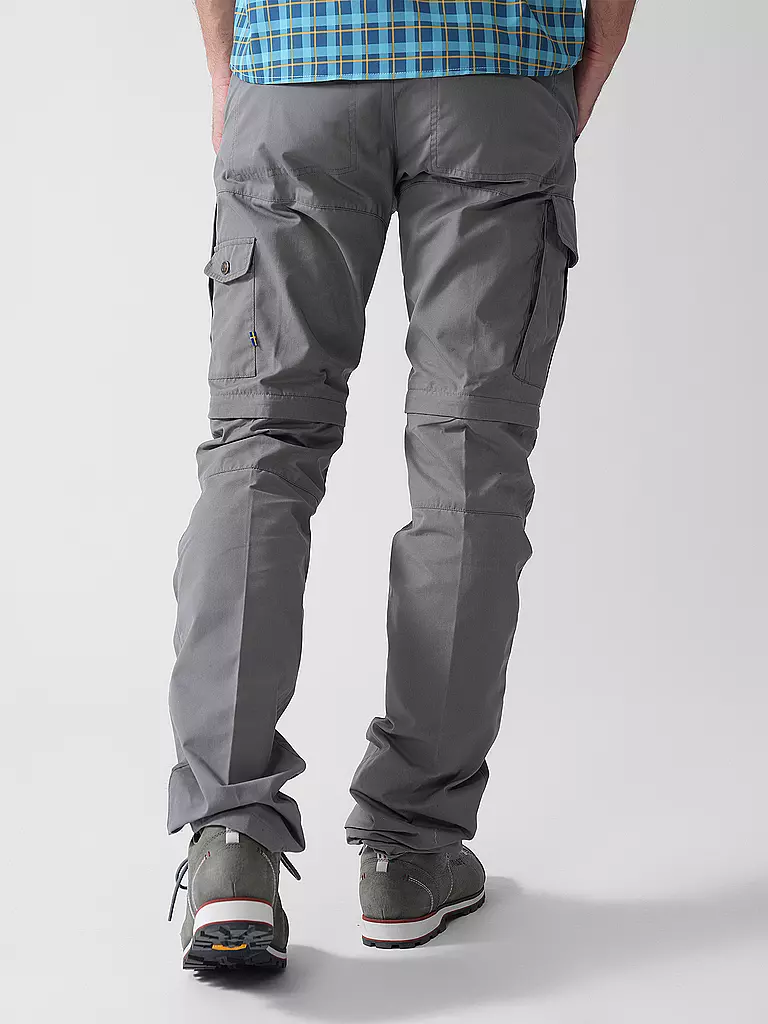FJÄLLRÄVEN | Herren Wanderhose Karl Pro ZipOff | grau