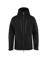 FJÄLLRÄVEN | Herren Wanderjacke Keb Eco Shell 3L Hoodie | schwarz
