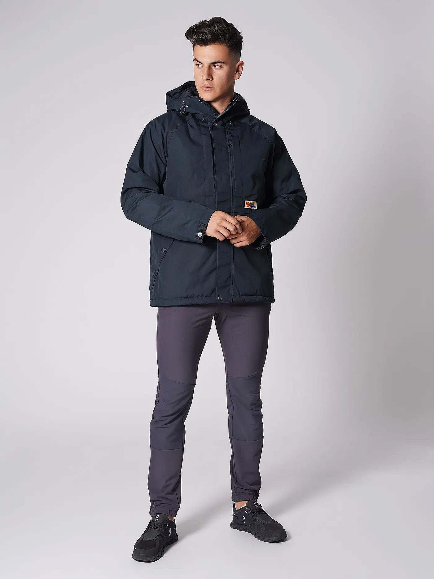 FJÄLLRÄVEN | Herren Winterjacke Vardag Lite Padded | dunkelblau