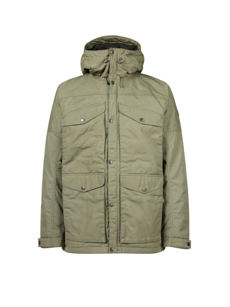 FJÄLLRÄVEN | Herren Winterjacke Vidda Pro Wool | olive