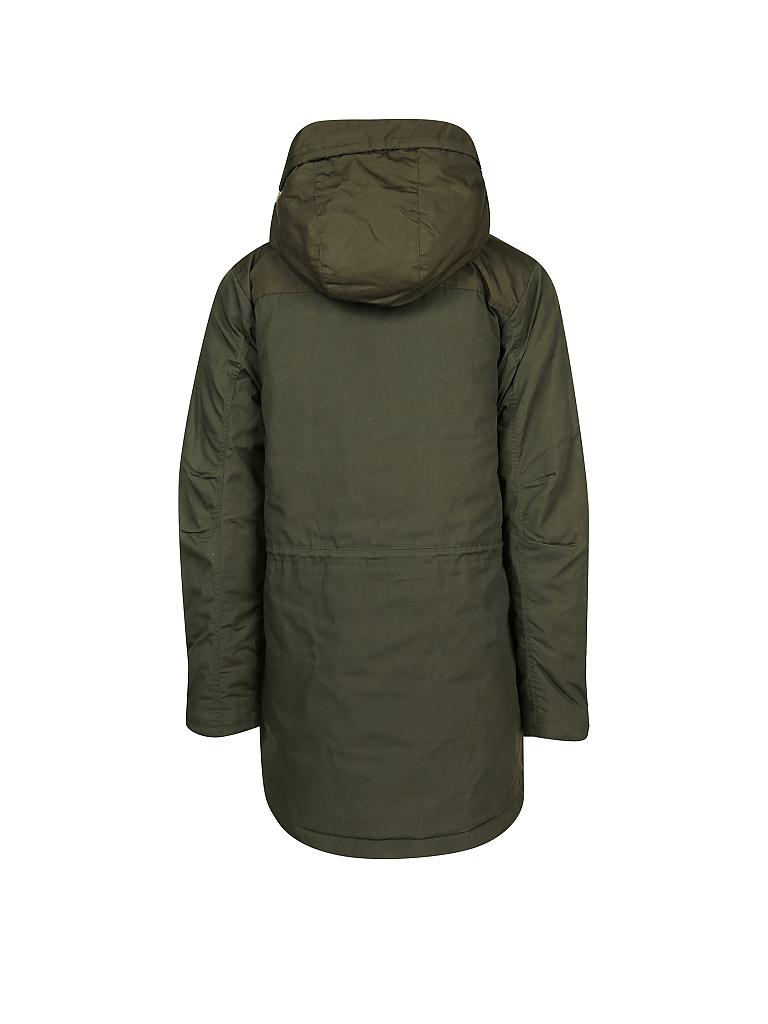 FJÄLLRÄVEN | Herren Winterparka Singi Wool Padded | grün