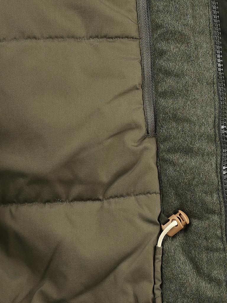 FJÄLLRÄVEN | Herren Winterparka Singi Wool Padded | grün