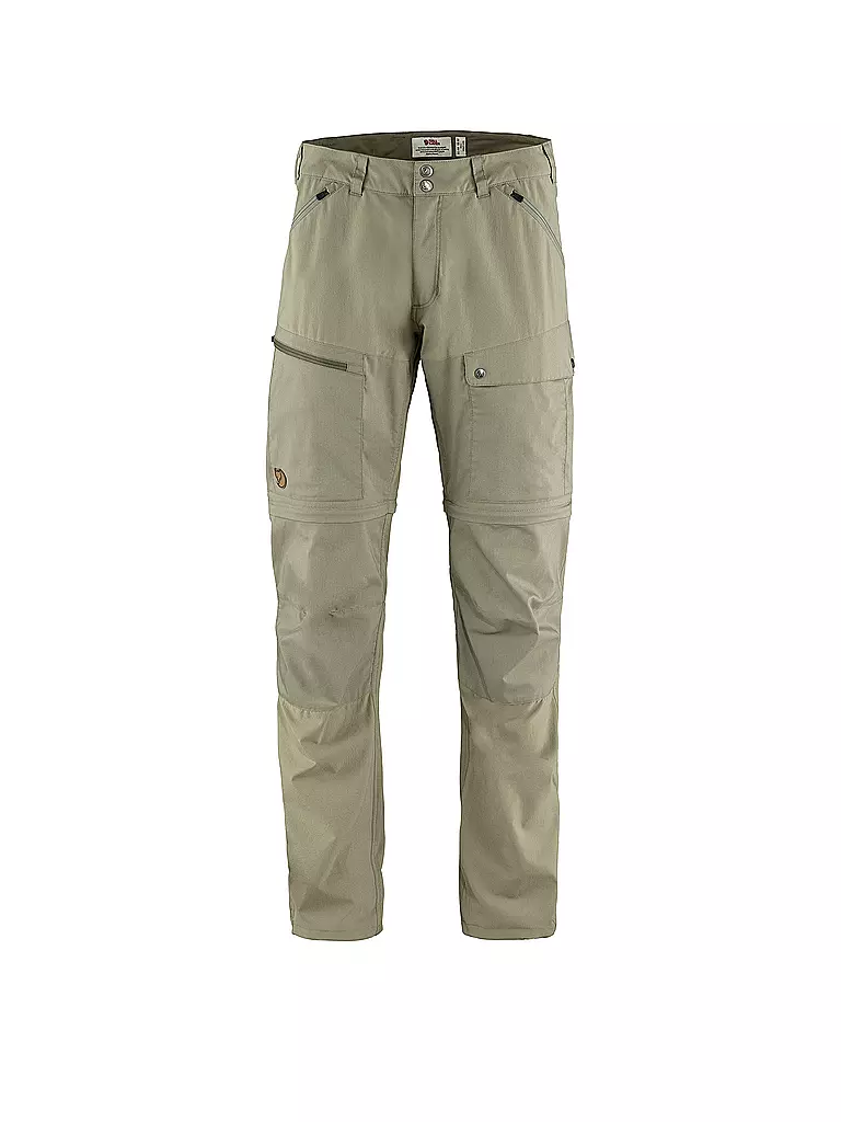 FJÄLLRÄVEN | Herren ZipOff Wanderhose Abisko Midsummer  | beige