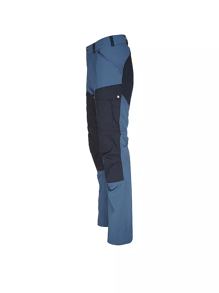 FJÄLLRÄVEN | Herren ZipOff Wanderhose Abisko Midsummer  | dunkelblau