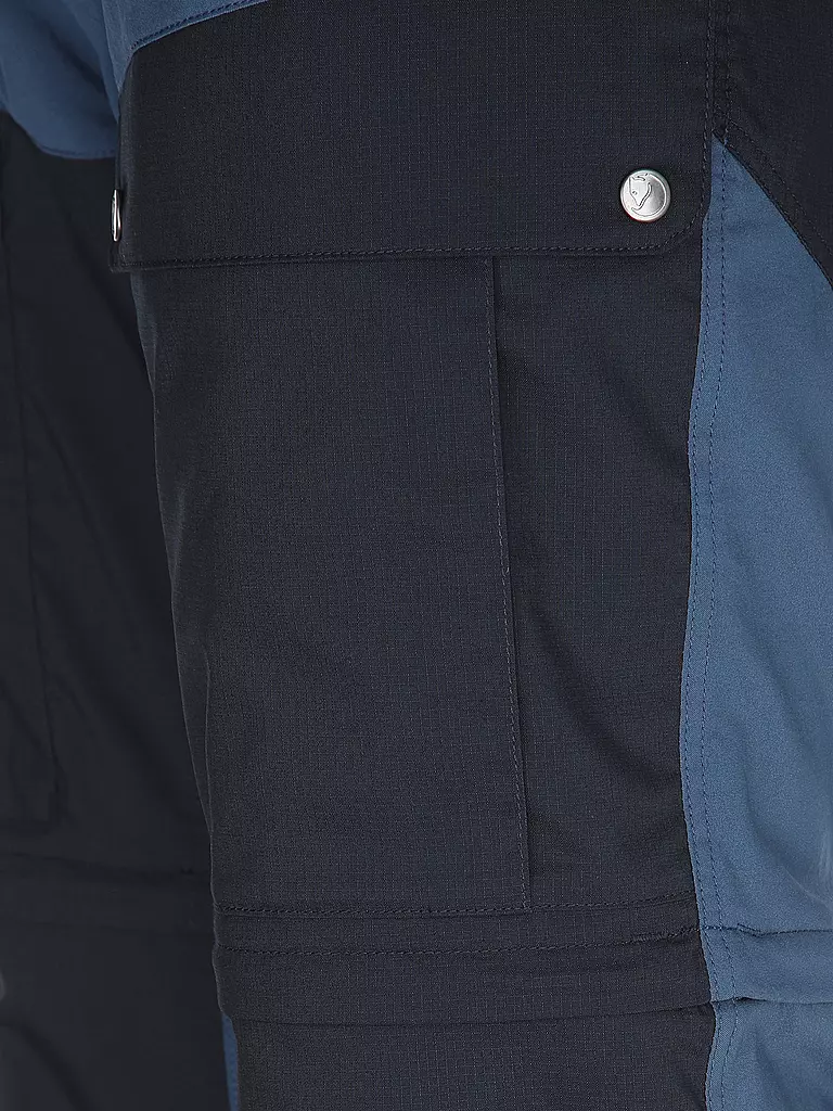 FJÄLLRÄVEN | Herren ZipOff Wanderhose Abisko Midsummer  | dunkelblau