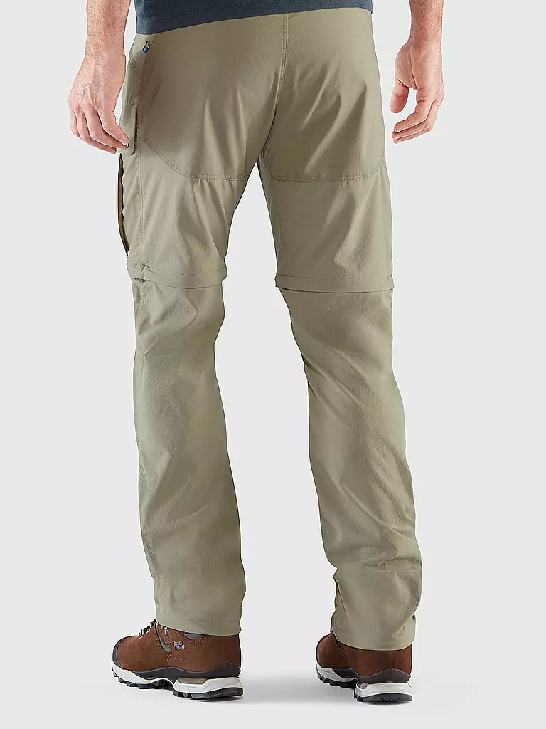 FJÄLLRÄVEN | Herren ZipOff Wanderhose Abisko Midsummer  | beige