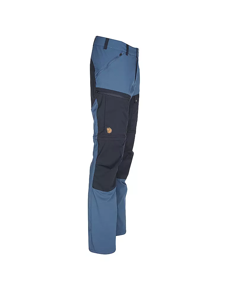 FJÄLLRÄVEN | Herren ZipOff Wanderhose Abisko Midsummer  | dunkelblau