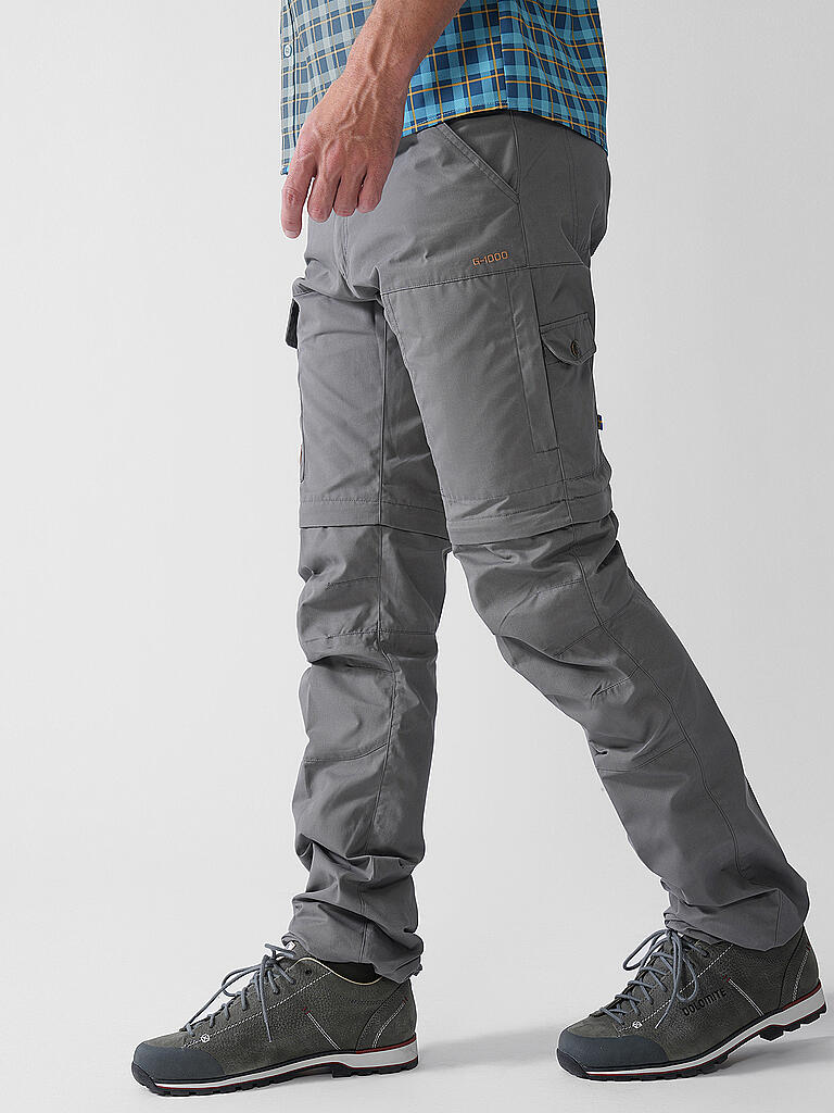 FJÄLLRÄVEN | Herren ZipOff-Outdoorhose Karl Pro | grau