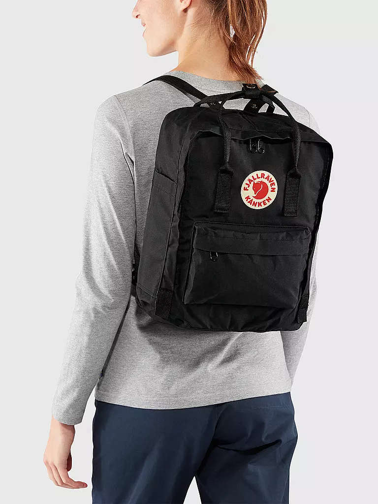 FJÄLLRÄVEN | Rucksack Kanken 16L | schwarz