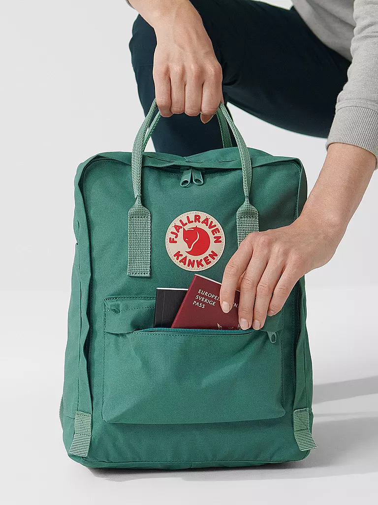 FJÄLLRÄVEN | Rucksack Kanken 16L | dunkelgrün