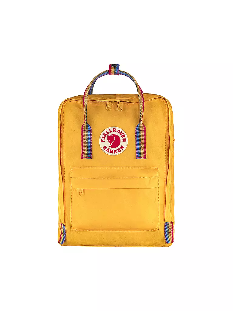 FJÄLLRÄVEN | Tagesrucksack Kanken Rainbow | gelb