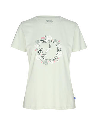 FJÄLLRÄVEN | Damen T-Shirt Fjällblomster Fox