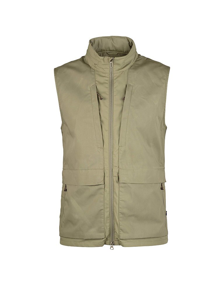 FJÄLLRÄVEN Herren Reiseweste Travellers G1000 olive | S