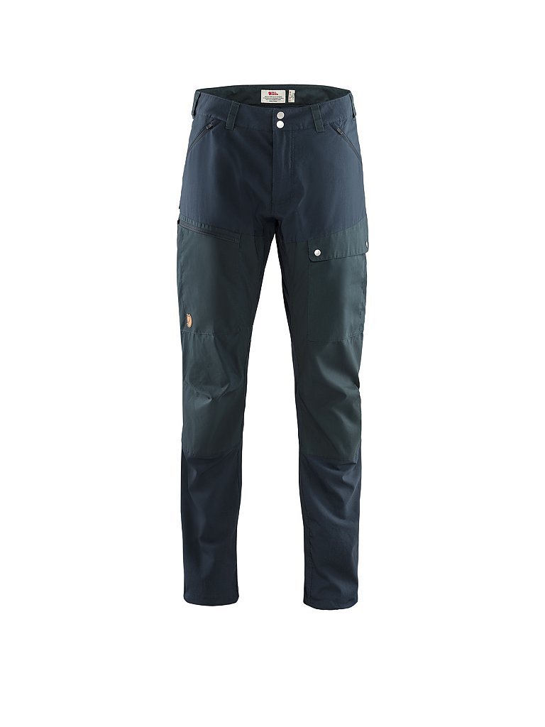 FJÄLLRÄVEN Herren Wanderhose Abisko G-1000 AR blau | 52