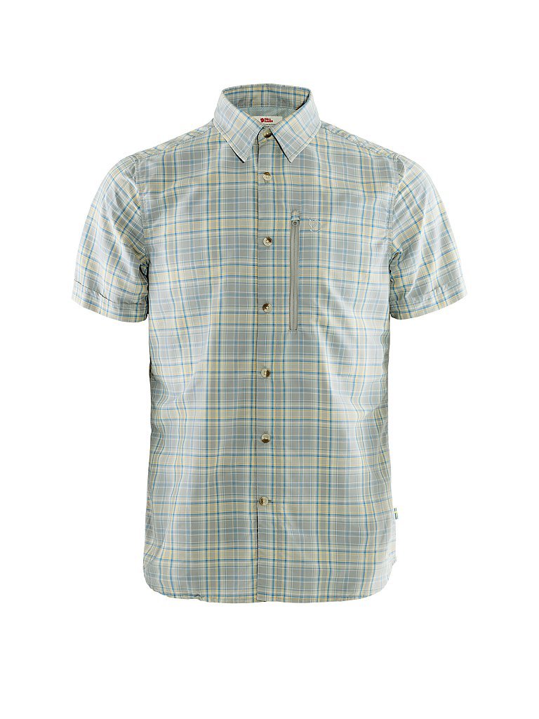 FJÄLLRÄVEN Herren Outdoorhemd Abisko Hike Shirt SS grau | S