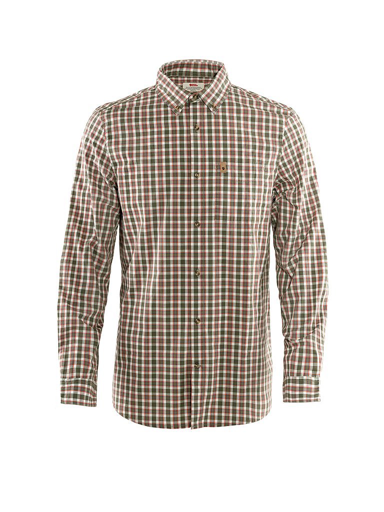 FJÄLLRÄVEN Herren Wanderhemd Oevik LS grün | L