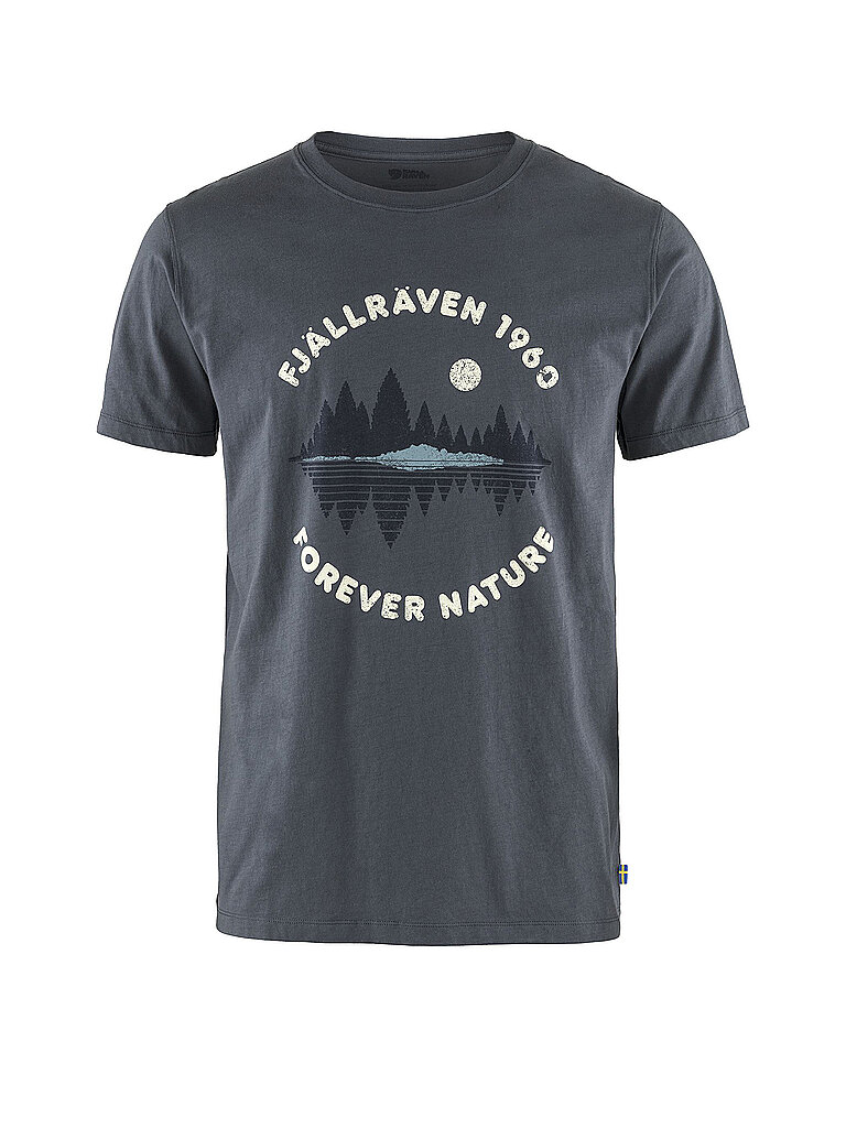 FJÄLLRÄVEN Herren Funktionsshirt Forrest Mirror blau | S