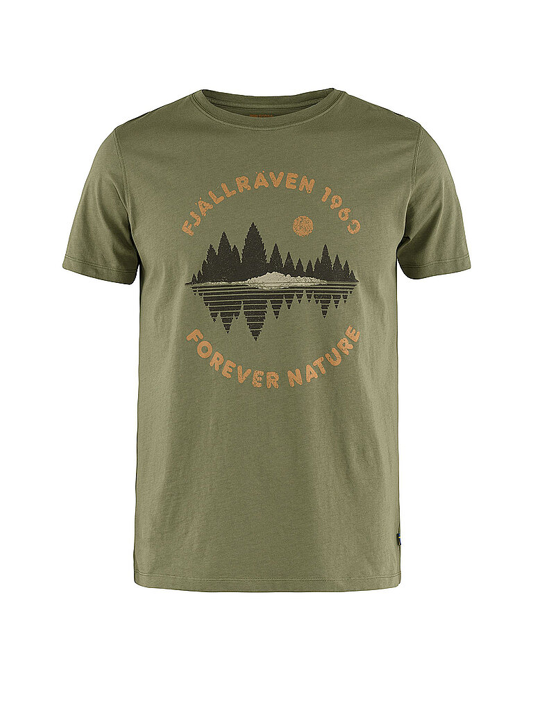 FJÄLLRÄVEN Herren Funktionsshirt Forrest Mirror olive | S