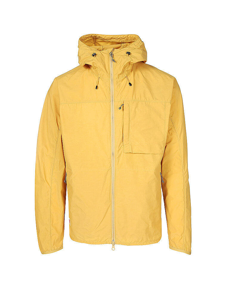 FJÄLLRÄVEN Herren Wanderjacke High Coast Wind gelb | S