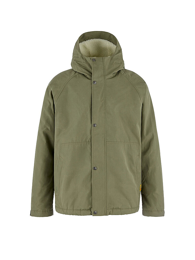 Fjällräven Herren Winterjacke Vardag G-1000 Hoodie olive