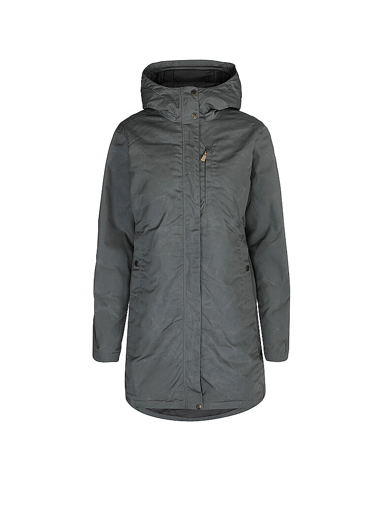 FJÄLLRÄVEN Damen Winterparka Kiruna grau | XS