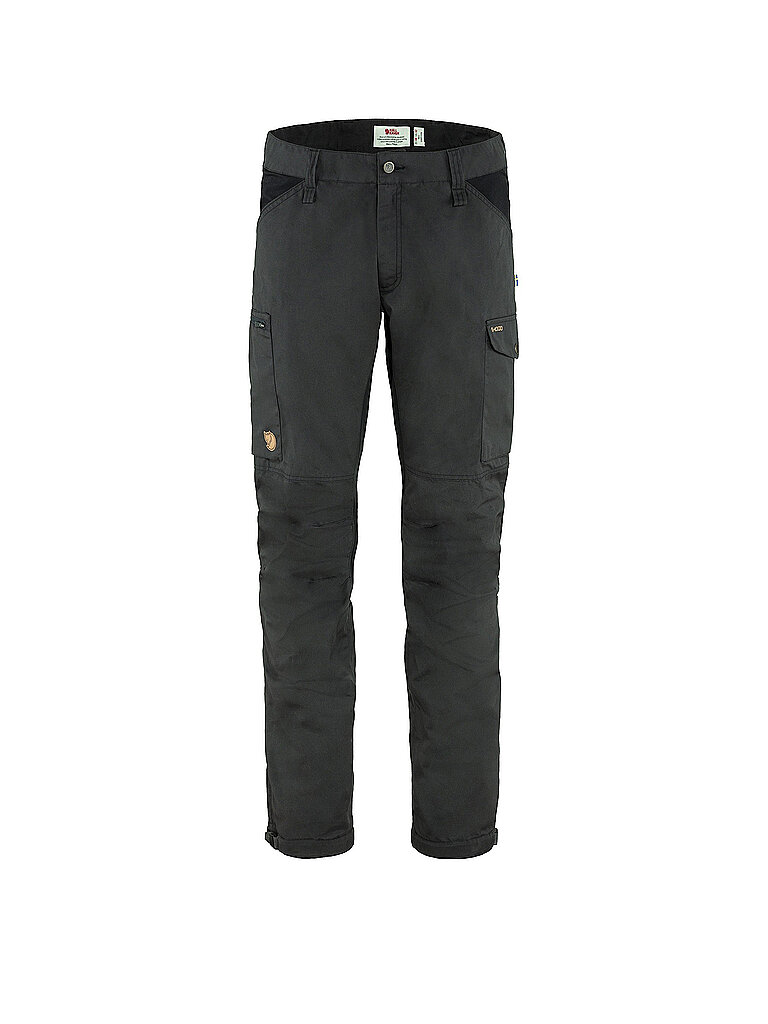 FJÄLLRÄVEN Herren Wanderhose Kaipak grau | 46
