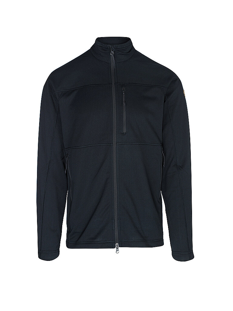 FJÄLLRÄVEN Herren Fleecejacke Abisko Lite dunkelblau | L
