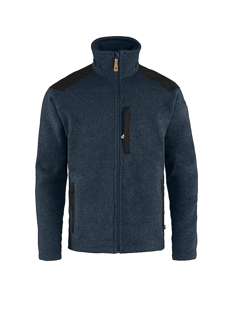 FJÄLLRÄVEN Herren Fleecejacke Buck  dunkelblau | XL
