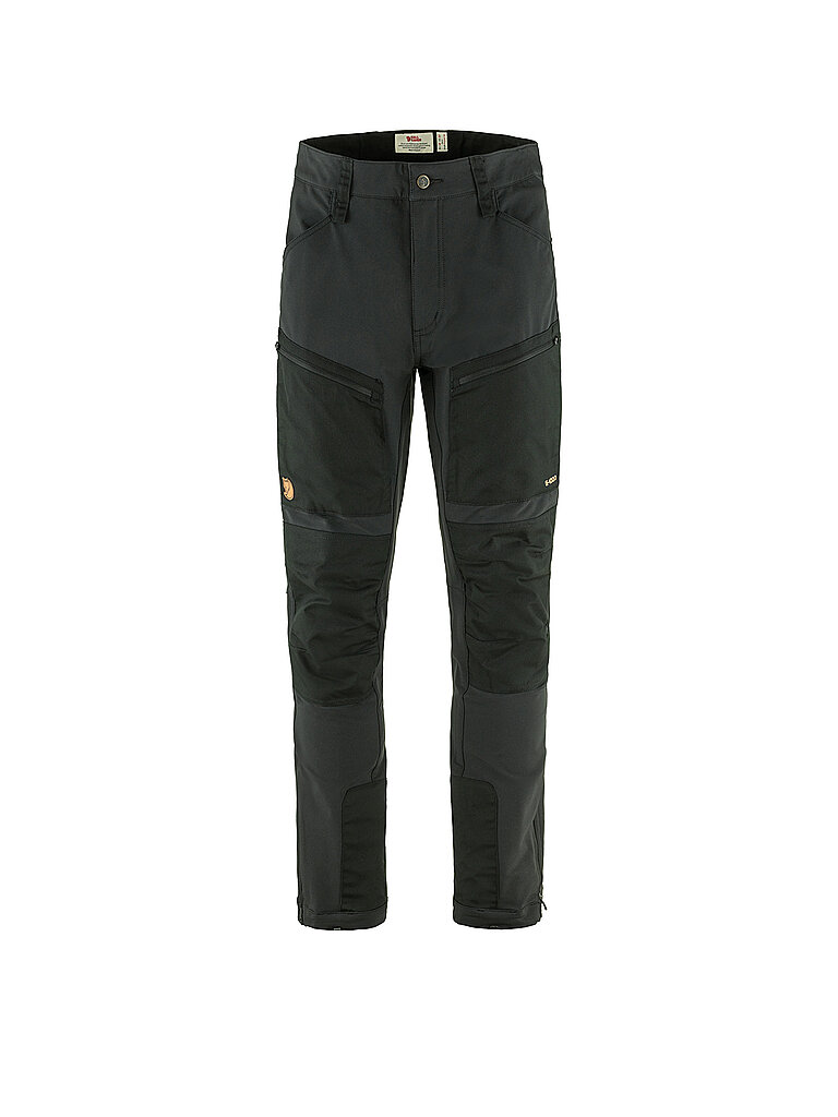 FJÄLLRÄVEN Herren Softshellhose KEB Agile Winter schwarz | 48