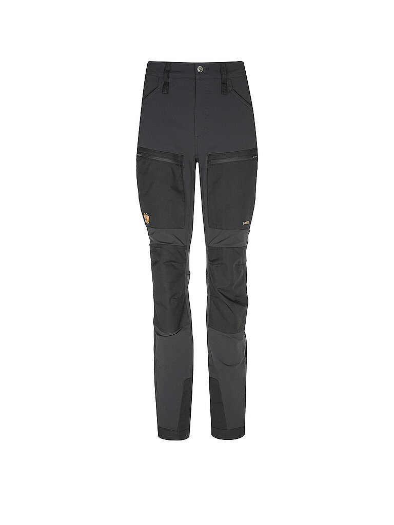 FJÄLLRÄVEN Damen Wanderhose Keb Agile Winter schwarz | 38