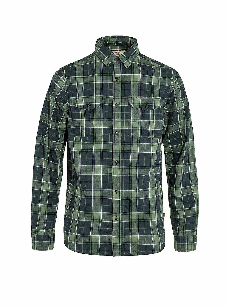 FJÄLLRÄVEN Herren Hemd Övik Travel dunkelblau | XL