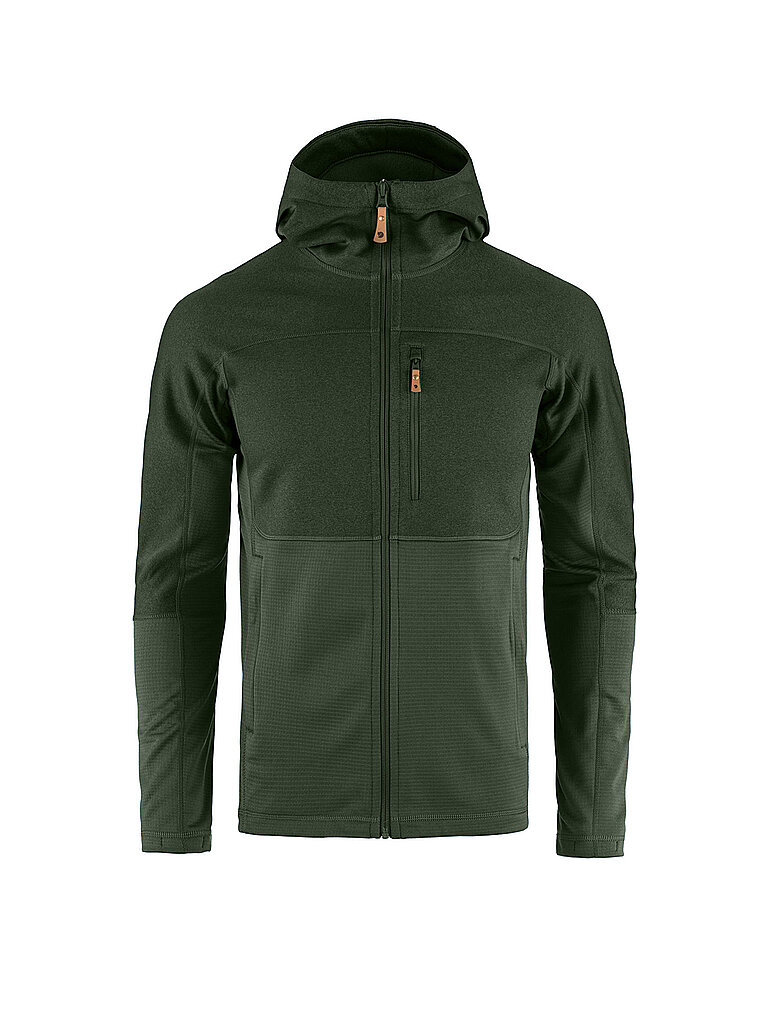 FJÄLLRÄVEN Herren Fleecejacke Abisko Trail olive | S