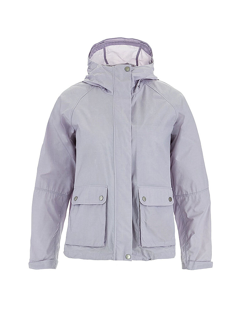 FJÄLLRÄVEN Damen Wanderjacke Vardag Vindby Hoodie lila | L