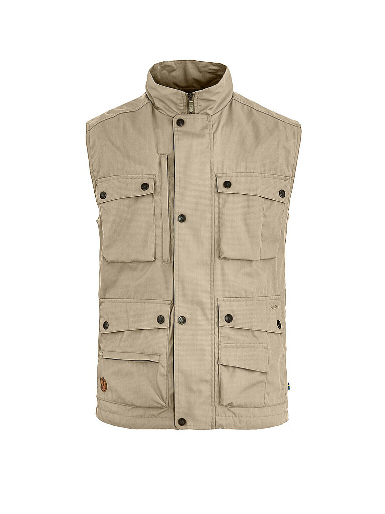 FJÄLLRÄVEN Herren Weste Reporter Lite Vest beige | L