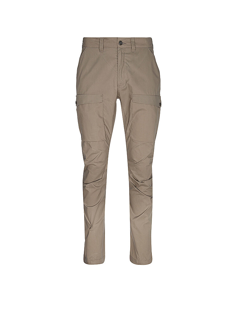 FJÄLLRÄVEN Herren Wanderhose Abisko Hybrid Trail camel | 48