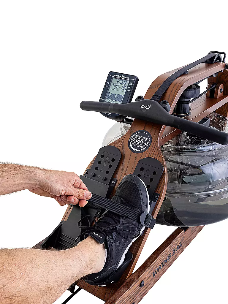 FLUIDROWER | Rudergerät Fluid Rower Viking 3XL | braun