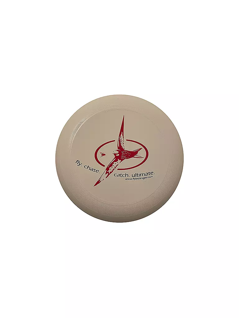 FLY IN DANGER | Frisbee Sport Disc FCC | weiss