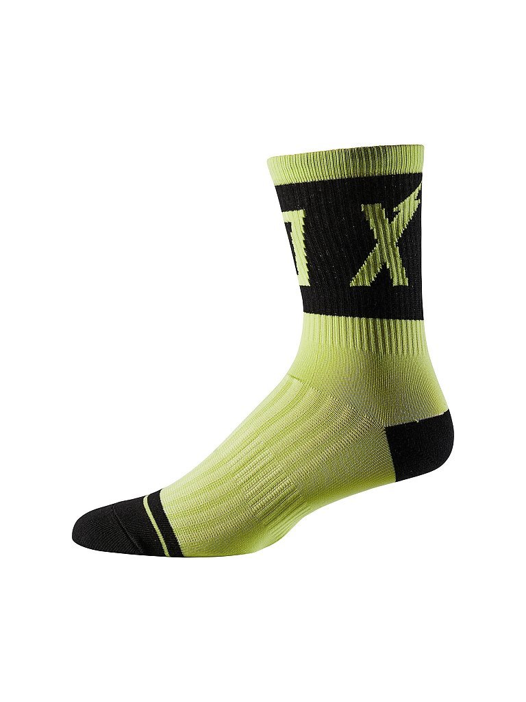 FOX Herren MTB-Socken 6 Trail Wurd gelb | 39-42