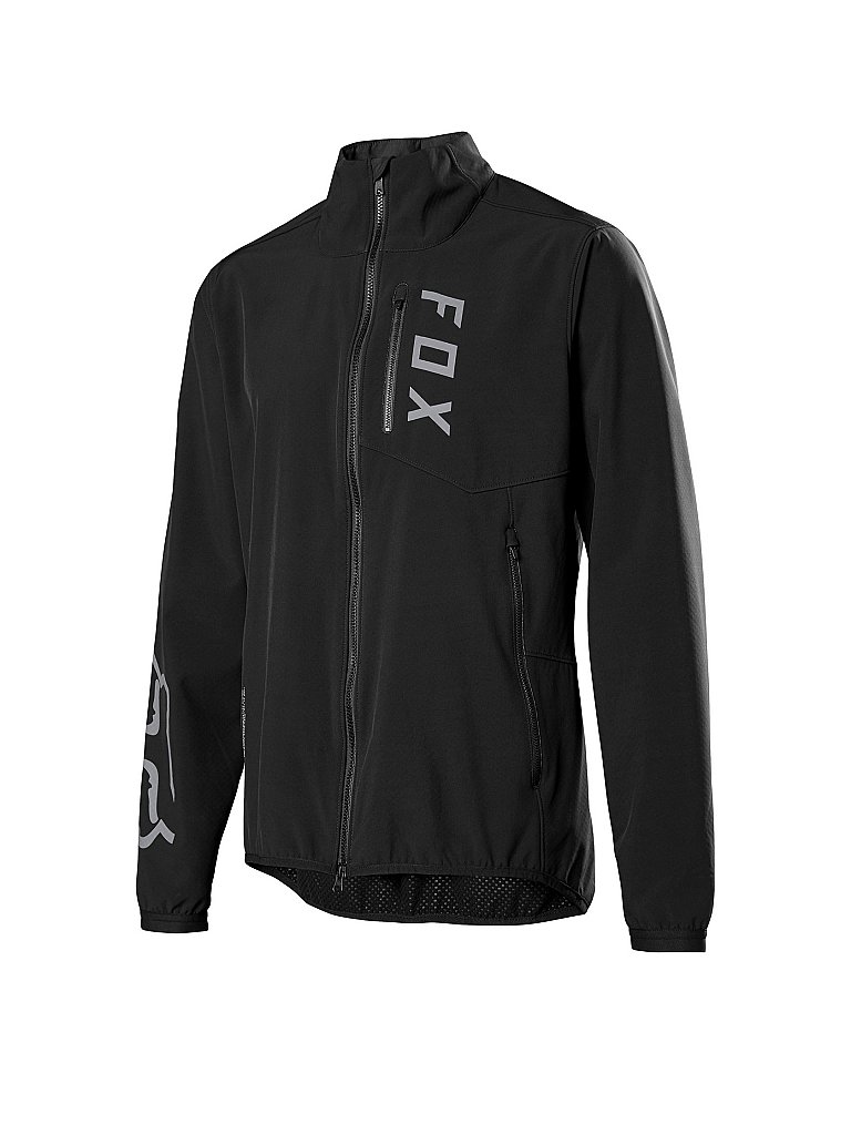 FOX Herren Bikejacke Ranger Fire schwarz | M