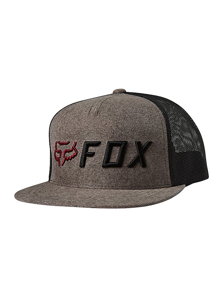 FOX Herren Kappe Apex Snapback grau