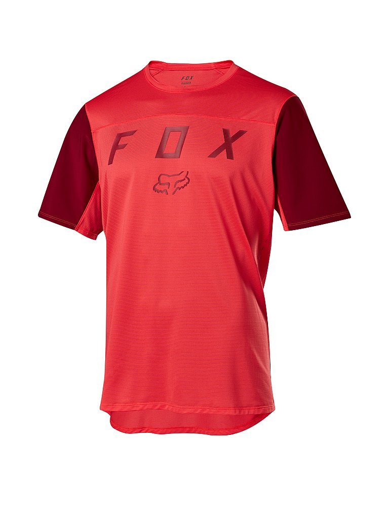 FOX Herren Bikeshirt Flexair Moth rot | S