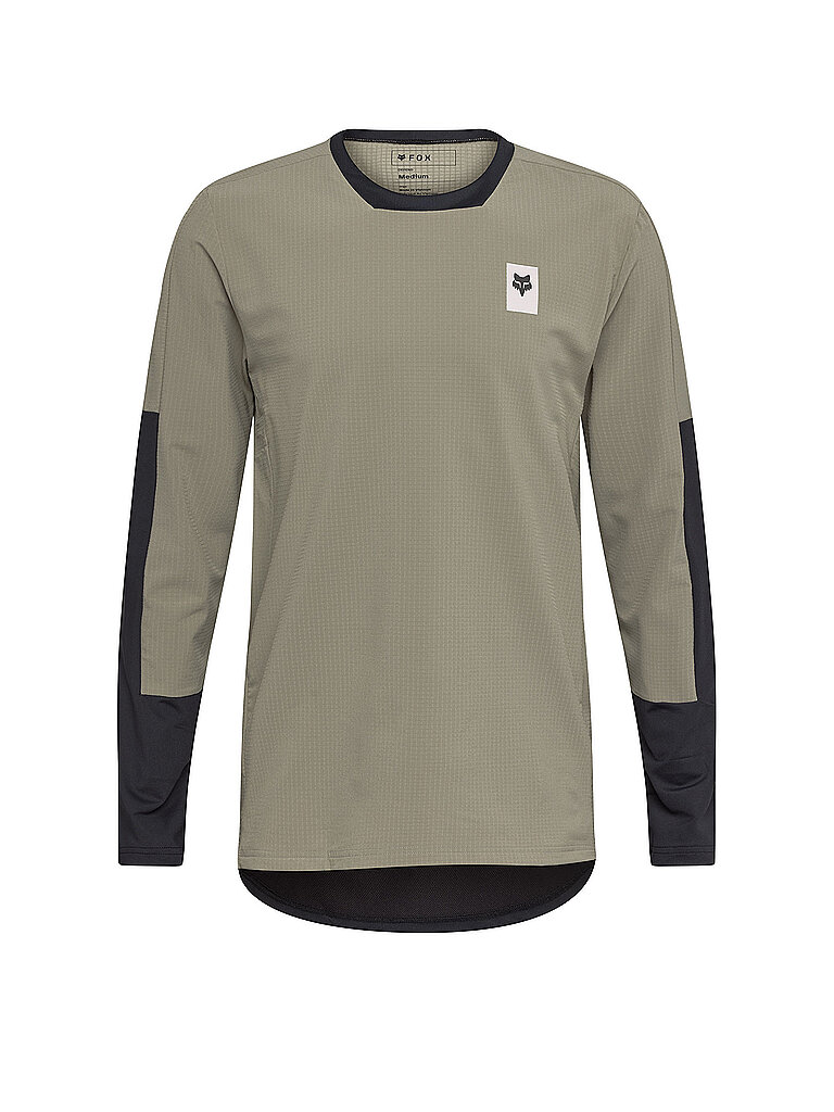FOX Herren Wintertrikot Defend Thermal hellbraun | S