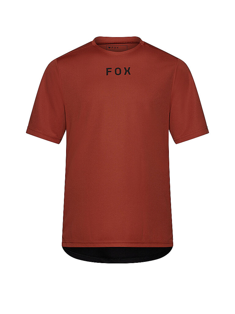 FOX Herren Radtrikot Ranger Wordmark dunkelrot | L