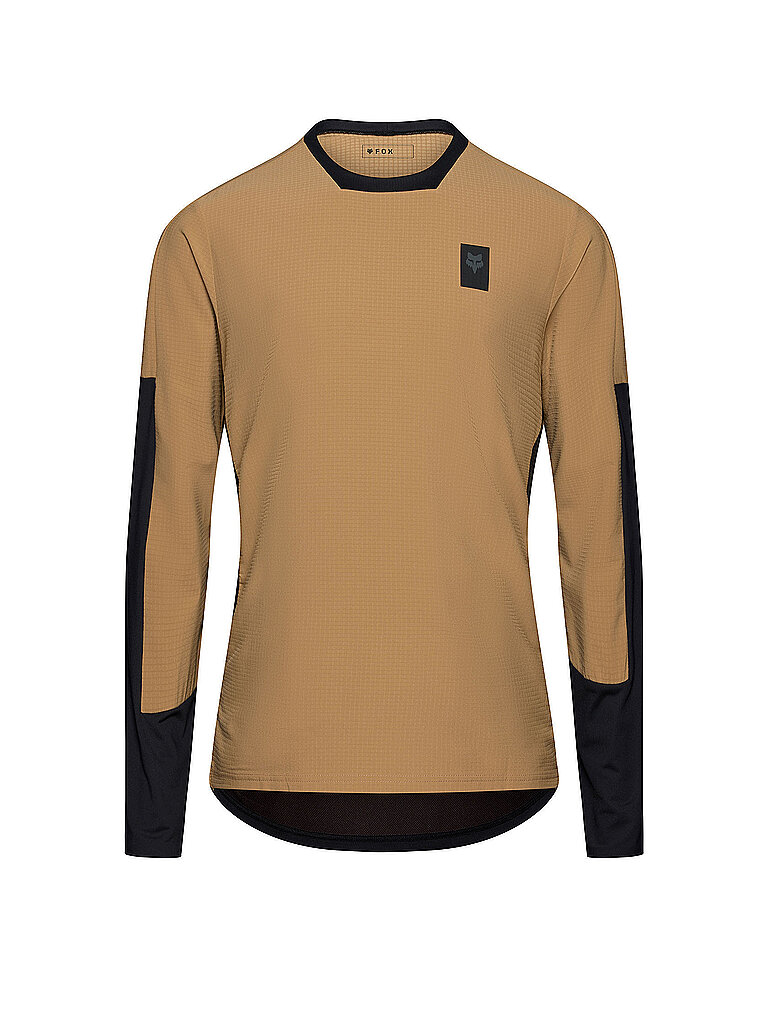 FOX Herren Wintertrikot Defend Thermal camel | L