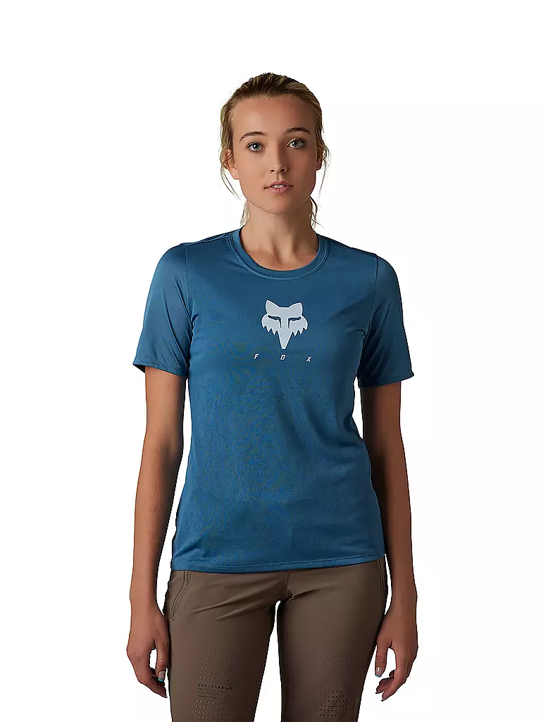 FOX | Damen MTB-Shirt Ranger TruDri™ SS | blau