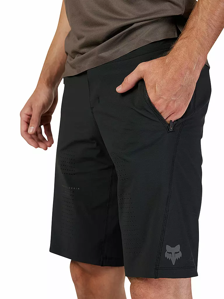 FOX | Herren Radshort Flexair | schwarz